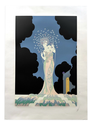 Erté, Fantasia, 1982, Screenprint