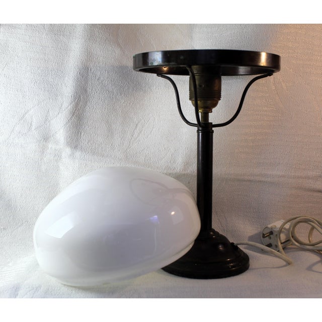 Brown Table Light from Strindberg, 1920s For Sale - Image 8 of 11