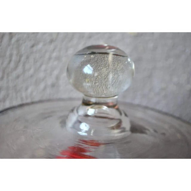 Blown Glass Cheese Bell, France, 1940s For Sale - Image 4 of 8