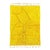 Bright Yellow Modern Wool Rug For Sale