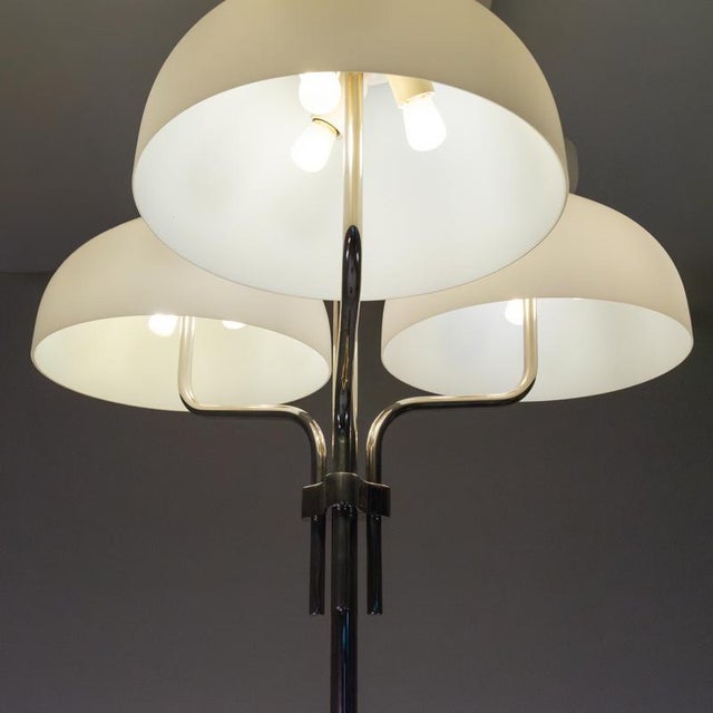 Mid-Century Modern Arenzano Tre Fiamme Floor Lamps by Ignazio Gardella, Set of 2 For Sale - Image 3 of 11