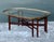 Brass Vintage Carved Bamboo Coffee Table With Brass Framed Glass Top For Sale - Image 8 of 12