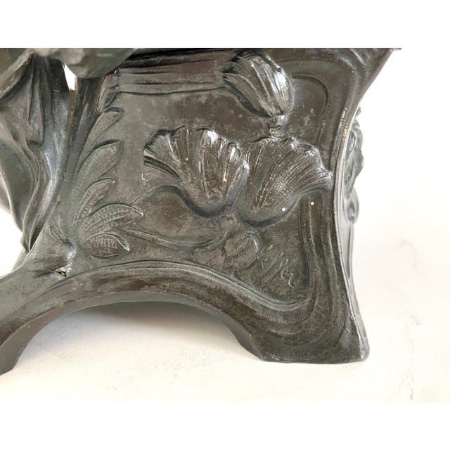 1900 French Art Nouveau Clara Pfeffer Vanity Box For Sale - Image 10 of 12