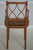 Adams Paint Decorated Cane Seat W. Cushion Armchair For Sale - Image 4 of 18