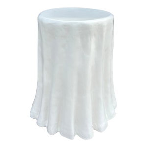 Sculptural Papier-Mâché Draped Table