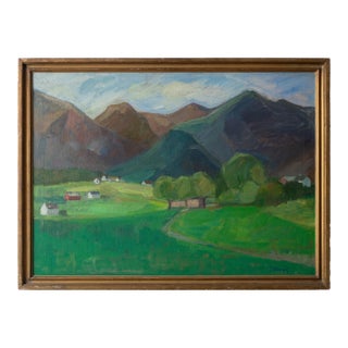 Palle Kierulf Mountain Landscape, Eidsbygda, Norge, c.1948 For Sale