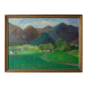 Palle Kierulf Mountain Landscape, Eidsbygda, Norge, c.1948