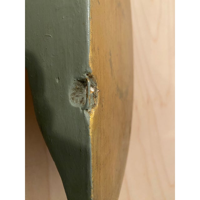 Gold Antique Gilt Plaster Neo Classical Wall Bracket For Sale - Image 8 of 15