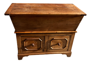 Wooden Bakers Chest with Storage Drawers
