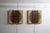 Sculptural Walnut and Paper Wall Lights, Italy, 1960s For Sale - Image 12 of 17