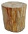 Petrified Stump Vintage Side Table / Stool For Sale