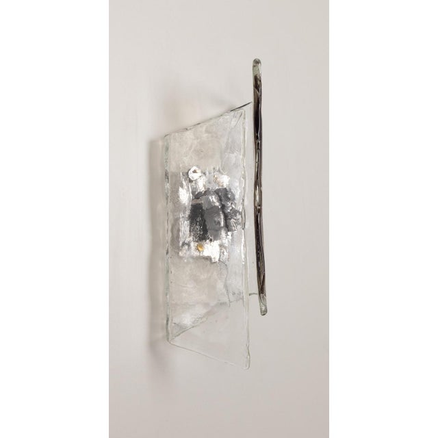 Kalmar Large Murano Glass Sconce from Kalmar, Austria, 1970s For Sale - Image 4 of 14