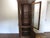 Pennsylvania House Solid Oak Leaded Glass Corner Cabinet For Sale - Image 6 of 9
