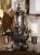 Metal Early 20th Century Reed & Barton Samovar on Separate Base With Goblets For Sale - Image 7 of 10