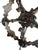 Antique Spanish Revival 5 Light Chandelier With Original Polychrome Paint For Sale - Image 12 of 13