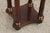 1980s Baker Pair of Mahogany Round Plant Lamp Stands For Sale - Image 5 of 12