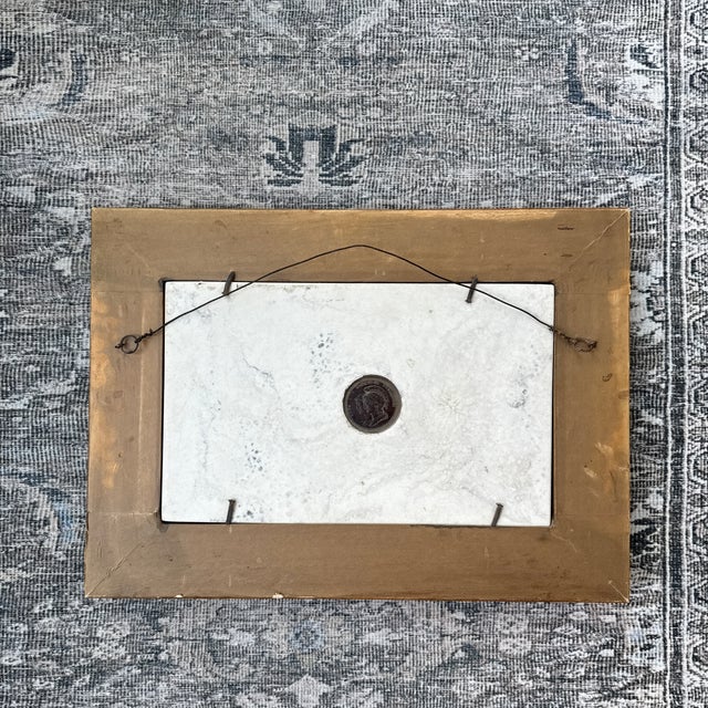 J.P.Myers 1882 Manufacturers - Relief Tableau in Alabaster Dust For Sale - Image 9 of 10