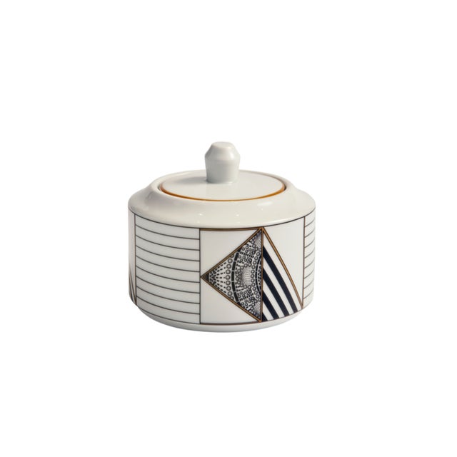 Contemporary Alina Tea & Coffee Service Set of 3 by Nina Magon For Sale - Image 3 of 5