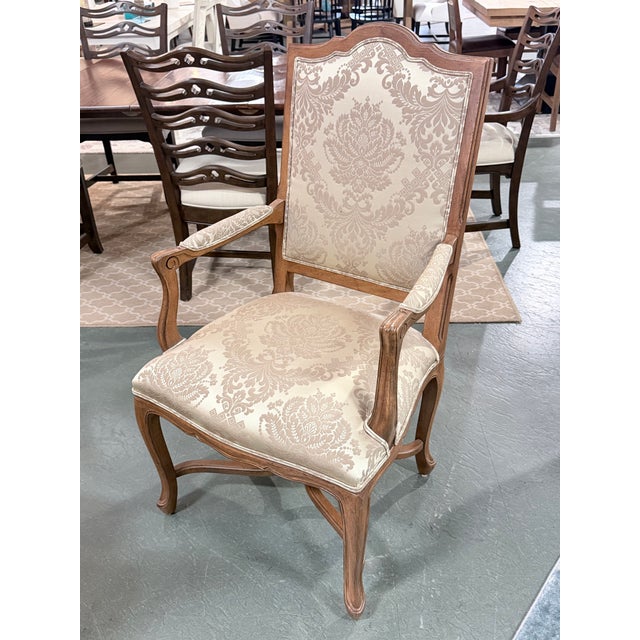 Elegant Ethan Allen Abbot Pedestal Dining Set For Sale - Image 10 of 12