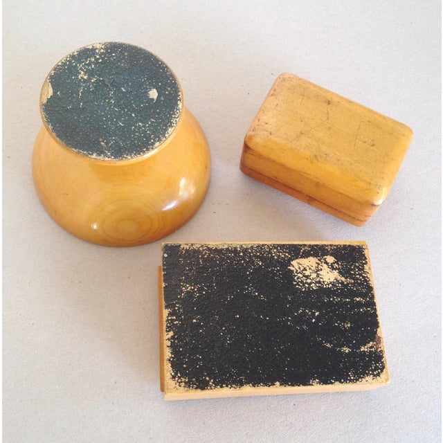 3 Pieces Mauchline Ware 19th Century Treenware For Sale - Image 4 of 10