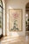 Paper Pink Floral Giclee, Vintage Japanese Botanical Art Print, 40" X 60" For Sale - Image 7 of 8