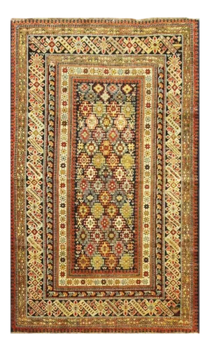 Antique Chichi Caucasian Rug