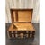 Brown Tromp l'Oeil English Folk Art House-Form Box With Hand-Painted Georgian Facade Circa 1890 For Sale - Image 8 of 10