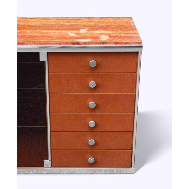 Vintage 4-Module Sideboard Set by Guido Faleschini for I4mariani, Italy, 1970s, Set of 4 For Sale - Image 4 of 14