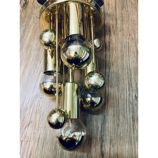 Mid-Century Modern Pendant Light Lamp by Ger Furth for Doria Leuchten For Sale - Image 13 of 17