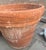 Rustic European Large Vintage Italian Style Terracotta Garden Planter With Aged Patina For Sale - Image 3 of 10