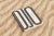 Textile Antique 20th Century Savonnerie Rug With Diagonal Stripes in Beige & Brown - Rug & Kilim For Sale - Image 7 of 9