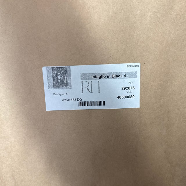 Wood Restoration Hardware 19th C. European Intaglios Reproductions Collection #4, Framed For Sale - Image 7 of 12