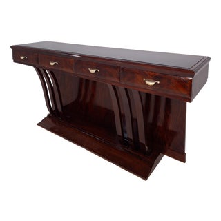 Mid-Century Italian Console attributed to Osvaldo Borsani, 1940s For Sale
