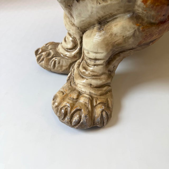 Vintage Mid-Century Extra Large Basset Hound Sculpture For Sale In New York - Image 6 of 12