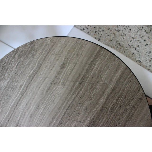 Marble Top Side Tables 1990s - A Pair For Sale - Image 9 of 18