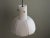 1960s White Opaline Hanging Lamp from Glashütte Limburg, Germany, 1960s For Sale - Image 5 of 17
