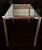 Modern Pair of Vintage Milo Baughman Style Tubular Chrome and Glass Side Tables For Sale - Image 3 of 5
