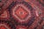 Navy Blue 1920s, Antique Hand-Knotted Afghan Baluch Rug 3.8' X 6.9' For Sale - Image 8 of 11