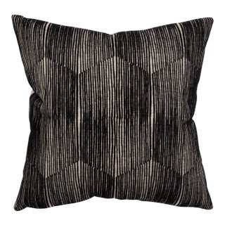 Stereo Black 22x22 Pillow For Sale