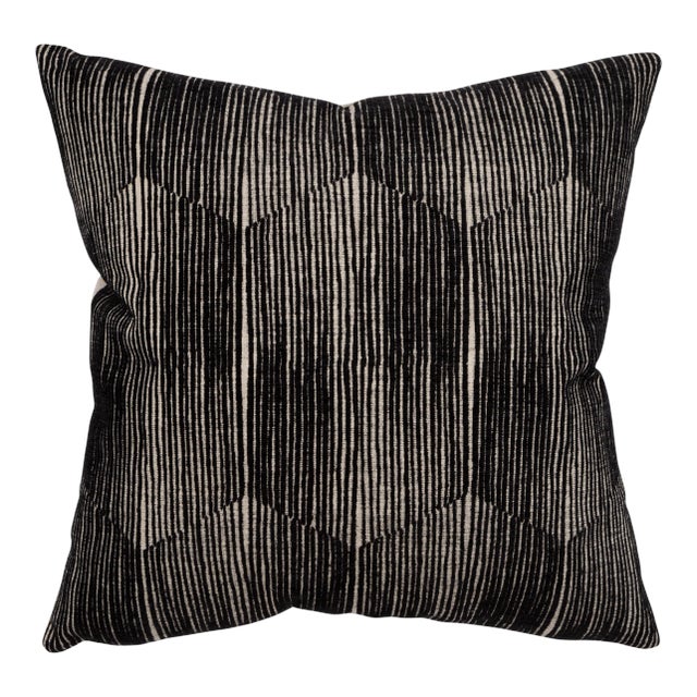 Stereo Black 22x22 Pillow For Sale