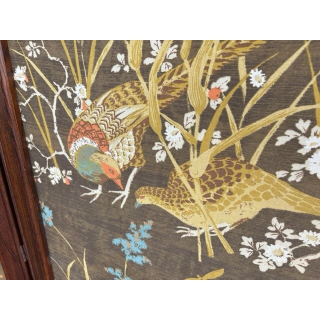 This folding screen possesses a great blend or traditional elements mixed with boho chic and grand millennial. Use in a...