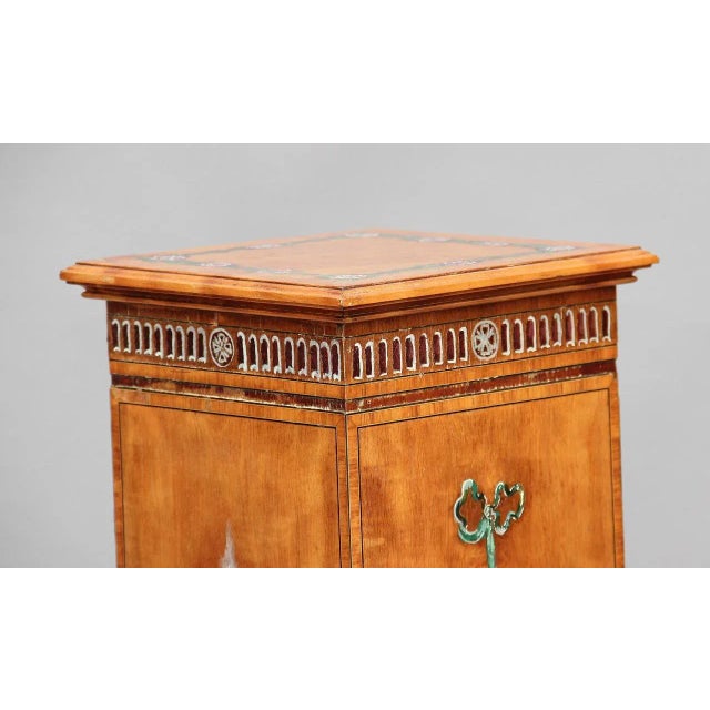 Antique Satinwood Pedestal For Sale - Image 4 of 10