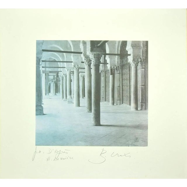 Bettino Craxi, Interior of the Tunisian Architecture, 1995, Photolithograph For Sale