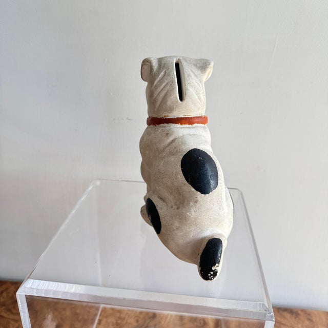 Antique chalk ware carnival prize of a dog. This was a common prize given out at carnivals during the 1920s-1950s. This...