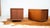 Wood 1960s Finn Juhl France and Son Rolling Cabinets - A Pair For Sale - Image 7 of 13