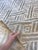 Large Contemporary Geometric Knotted Lambswool Rug by Doris Leslie Blau For Sale - Image 4 of 4