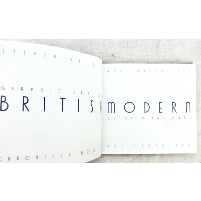 1990s 'British Modern,' Art Deco Graphics Book For Sale - Image 10 of 11