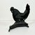 1950s Americana Arts & Crafts Farmhouse Cast Iron Hen, Chick & Eggs Doorstop For Sale - Image 11 of 13