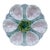French Majolica Oyster Plate Orchies, Circa 1900 For Sale