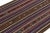 Rug & Kilim 1950s Vintage Chaput Kilim in Multicolor Striped Patterns For Sale - Image 4 of 7